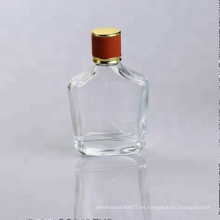 Botella de perfume elegante de cristal clara de 100ml